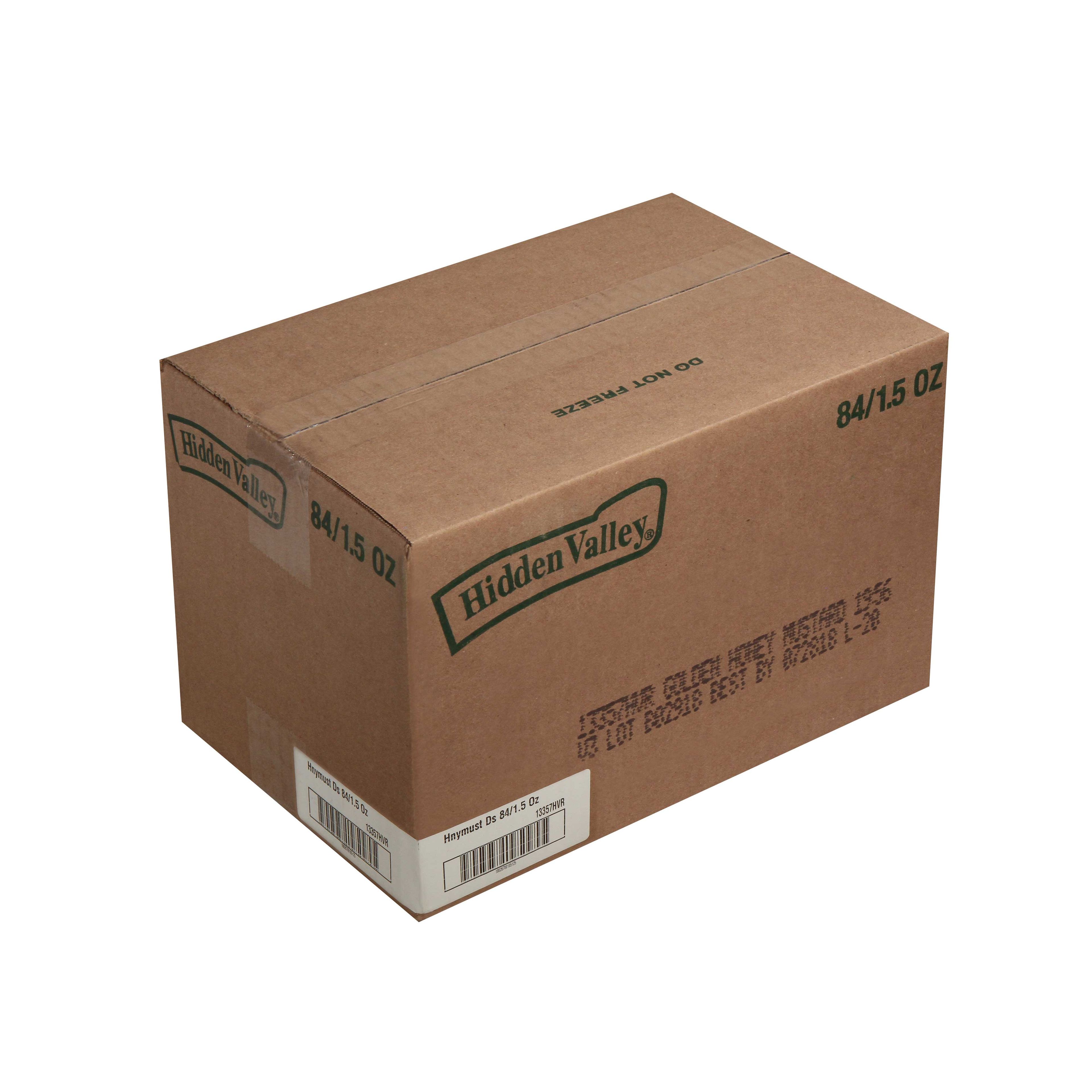 Hidden Valley Honey Mustard Portion Dressing Pack, 1.5 Ounce -- 84 Per Case