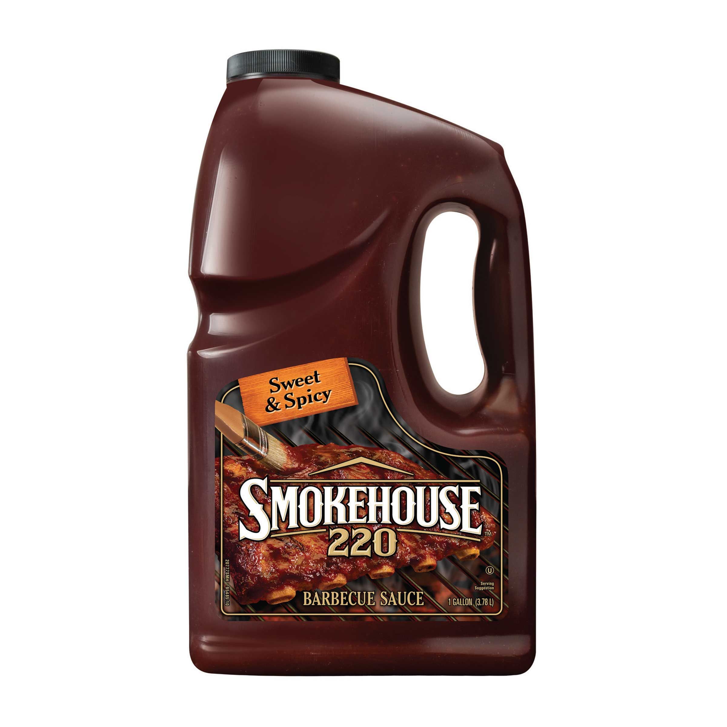 Smokehouse 220 Sweet And Spicy Barbecue Sauce, 1 Gallon -- 4 Per Case