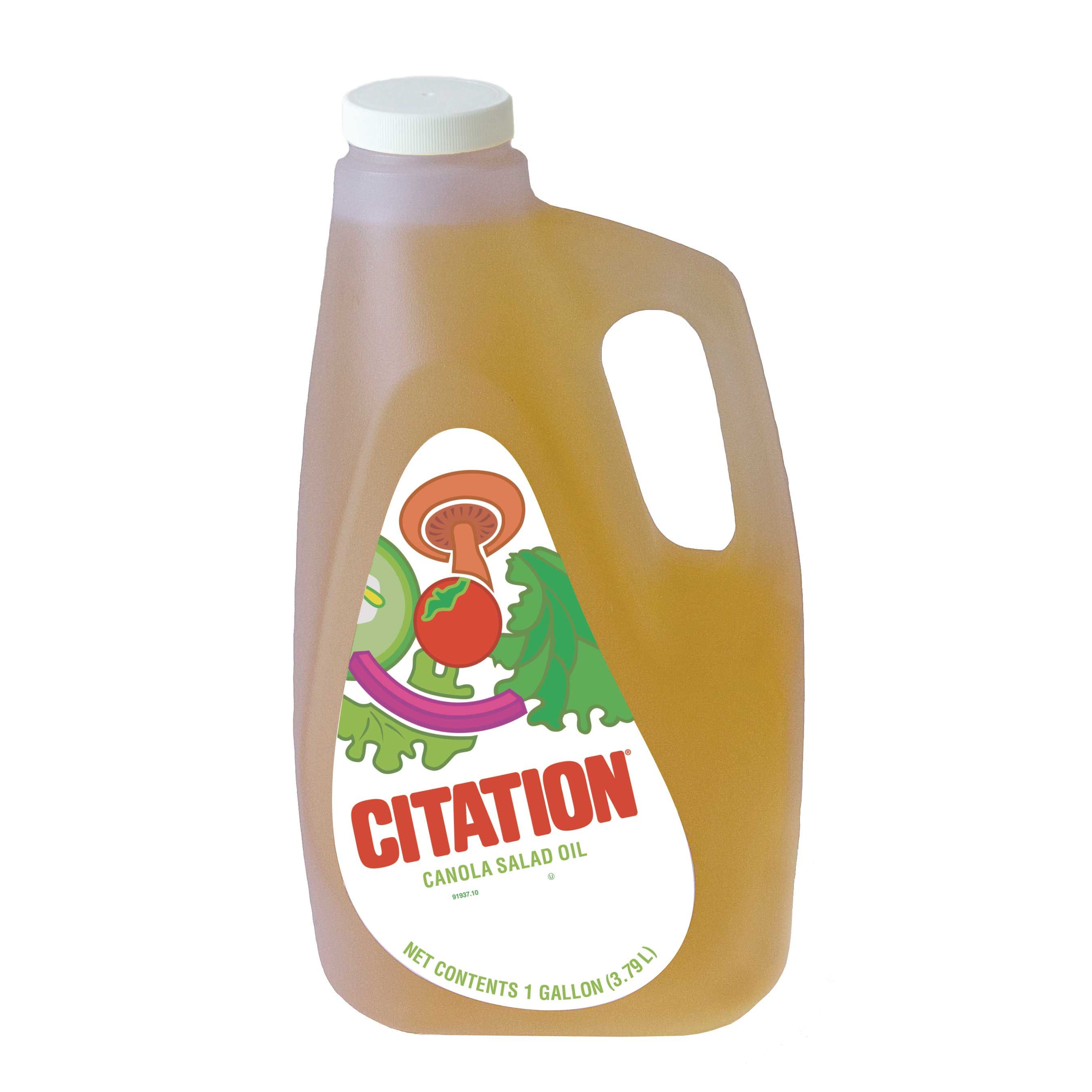 Citation Canola Salad Oil, 1 Gallon -- 3 Per Case
