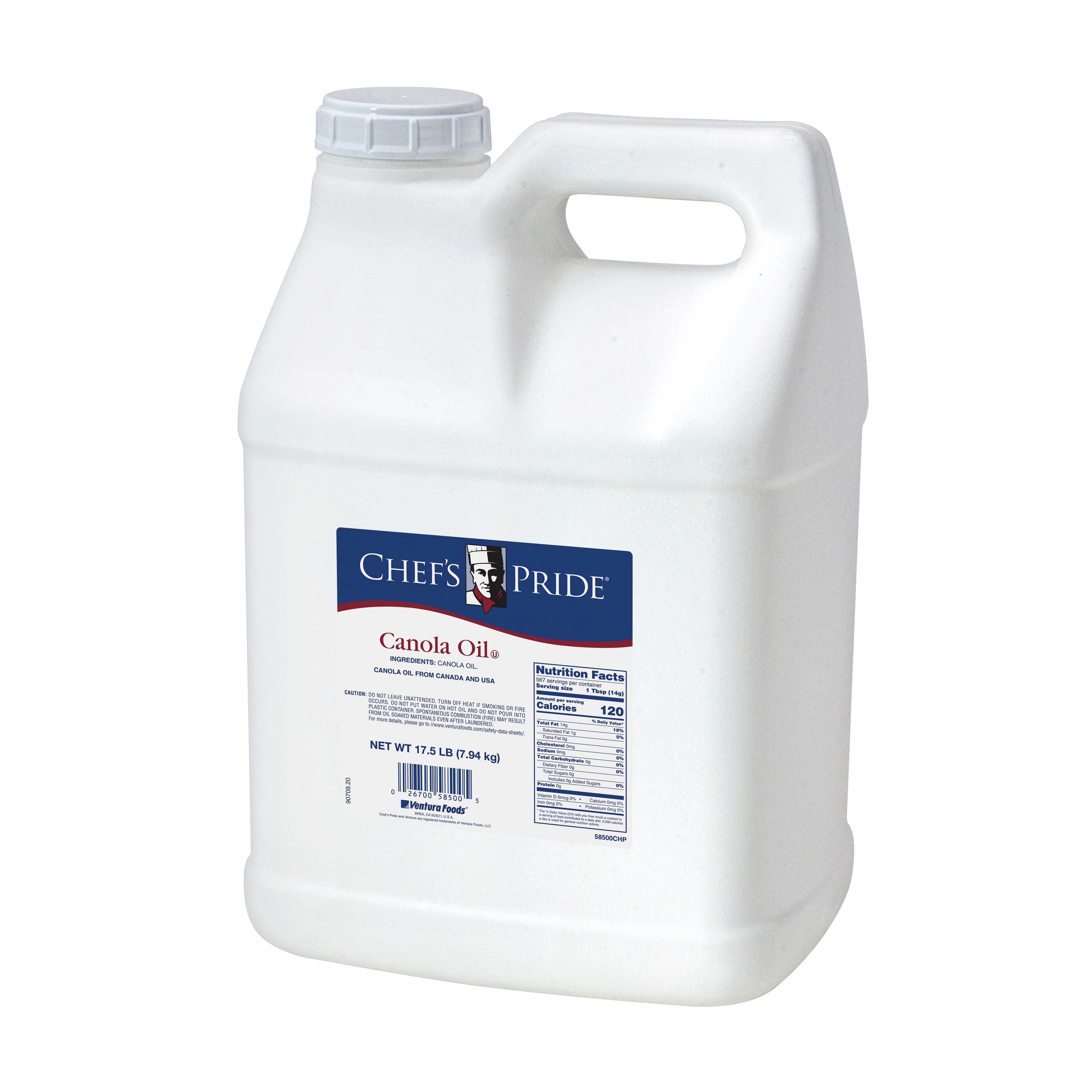 Chef's Pride Canola Oil, 17.5 Pound -- 2 Per Case