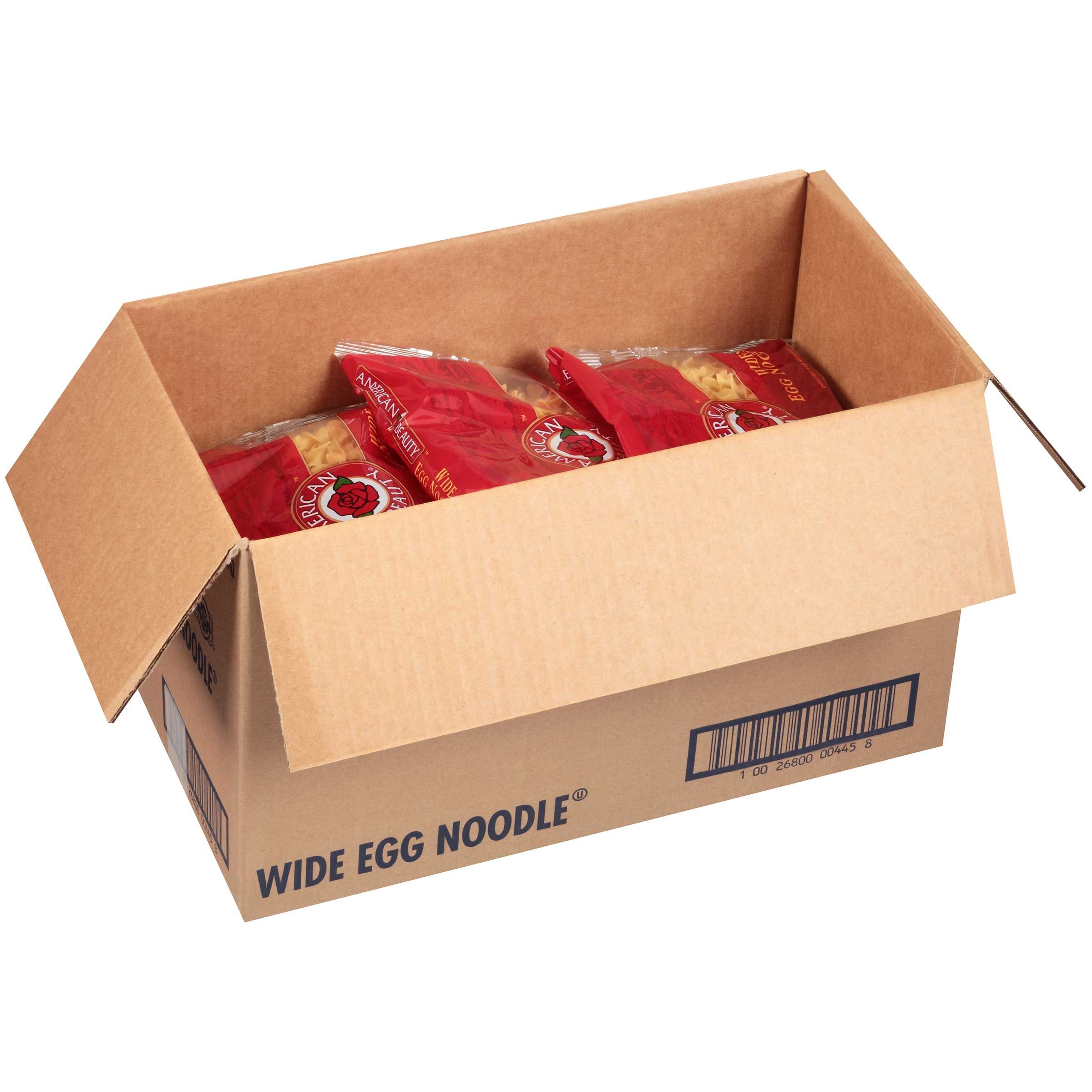 American Beauty Wide Noodle Pasta, 16 Ounce -- 12 Per Case
