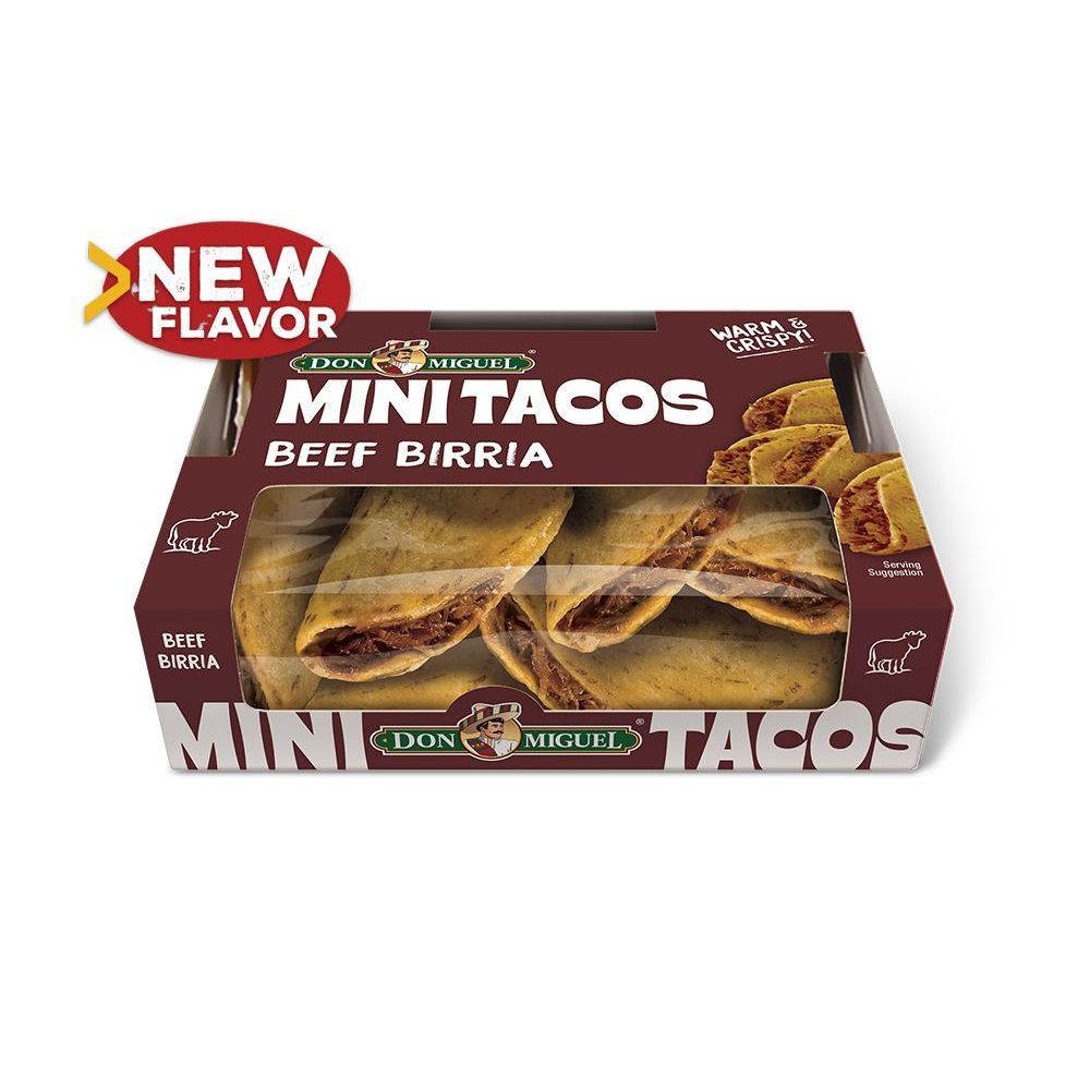 Don Miguel Mini Beef Birria Tacos, 4.2 Ounce -- 20 Per Case