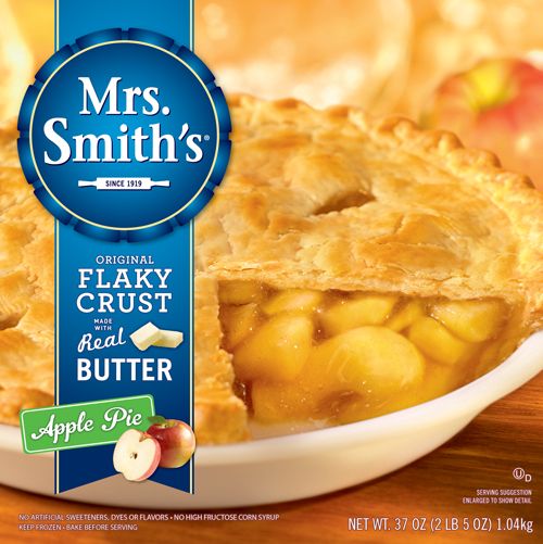 Mrs. Smith's Flaky Crust Apple Original Pie, 37 Ounce -- 6 Per Case