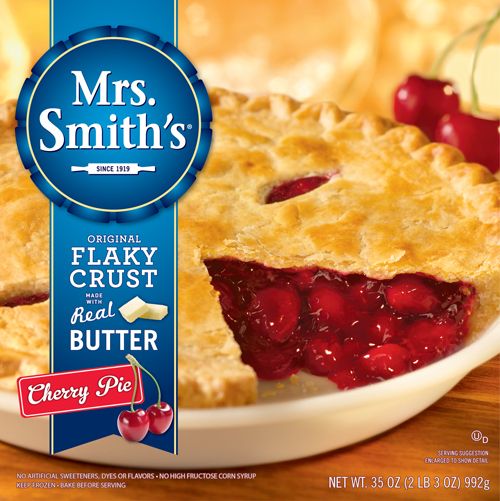 Mrs. Smith's Flaky Crust Cherry Original Pie, 35 Ounce -- 6 Per Case