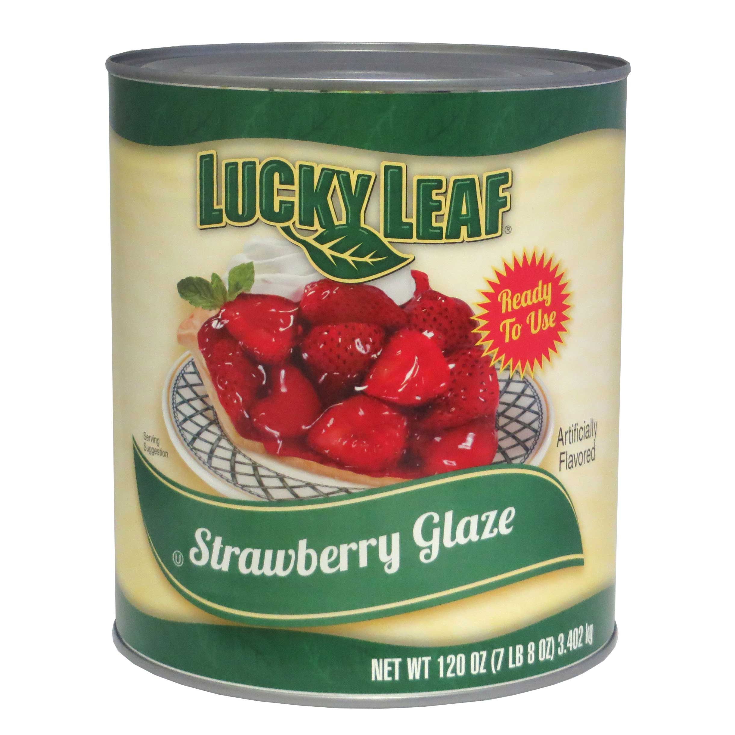 Lucky Leaf Glaze Strawberry Pie Filling, 120 Ounce -- 6 Per Case