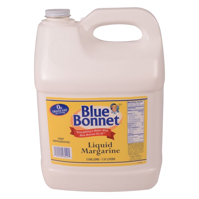 Blue Bonnet Liquid Margarine, 2 Gallon -- 3 Per Case