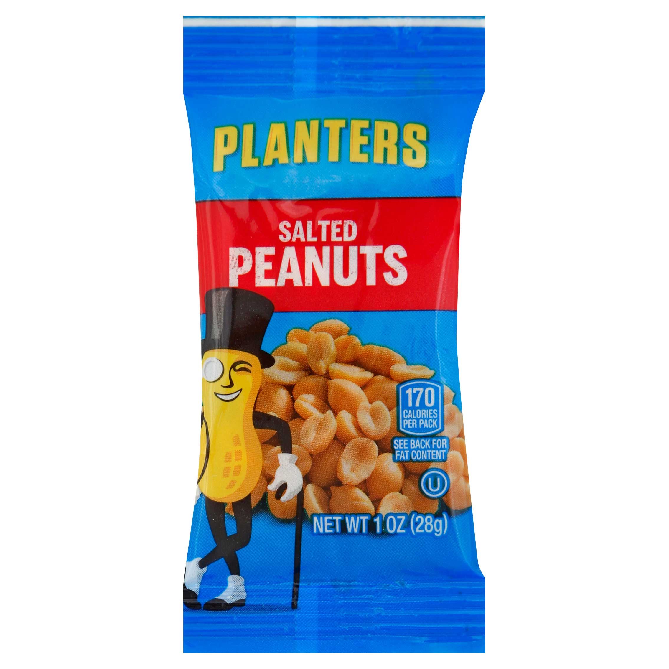 Planters Salted Peanut Snacks, 1 Ounce -- 144 Per Case
