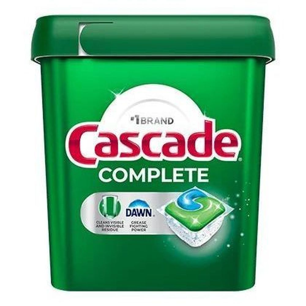 Cascade Complete Fresh Scent Actionpacs Dishwasher Detergent Pods, 16 Count -- 5 Per Case