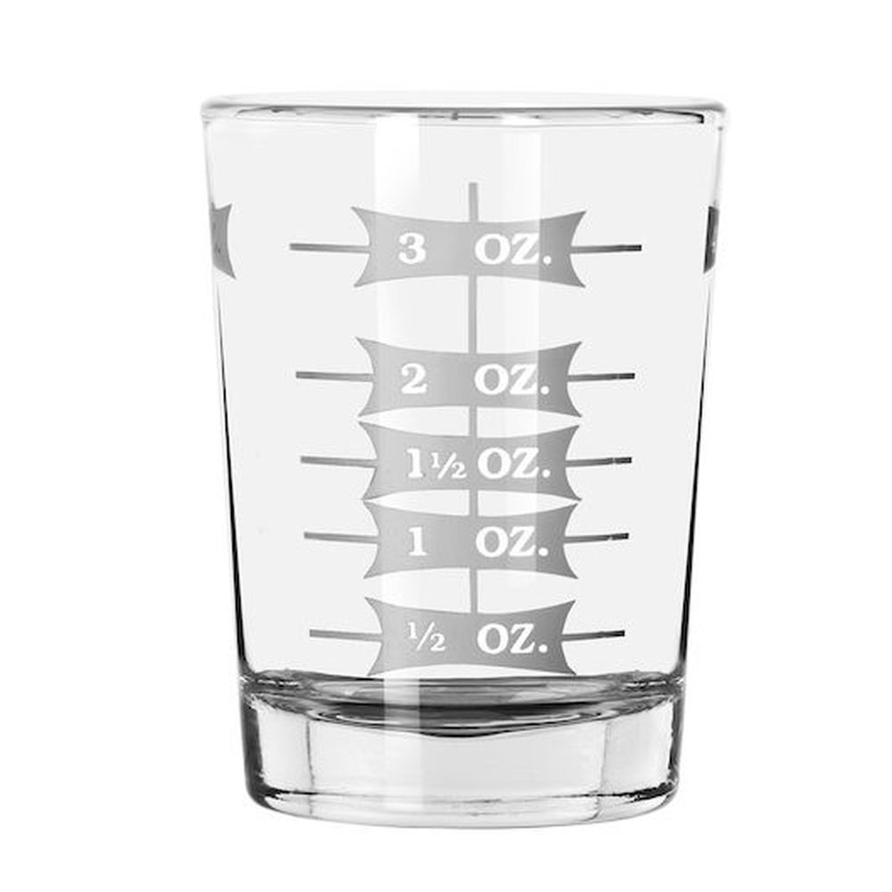 Libbey 5134/1124n 4 Ounce Measuring Glass, 12 Count