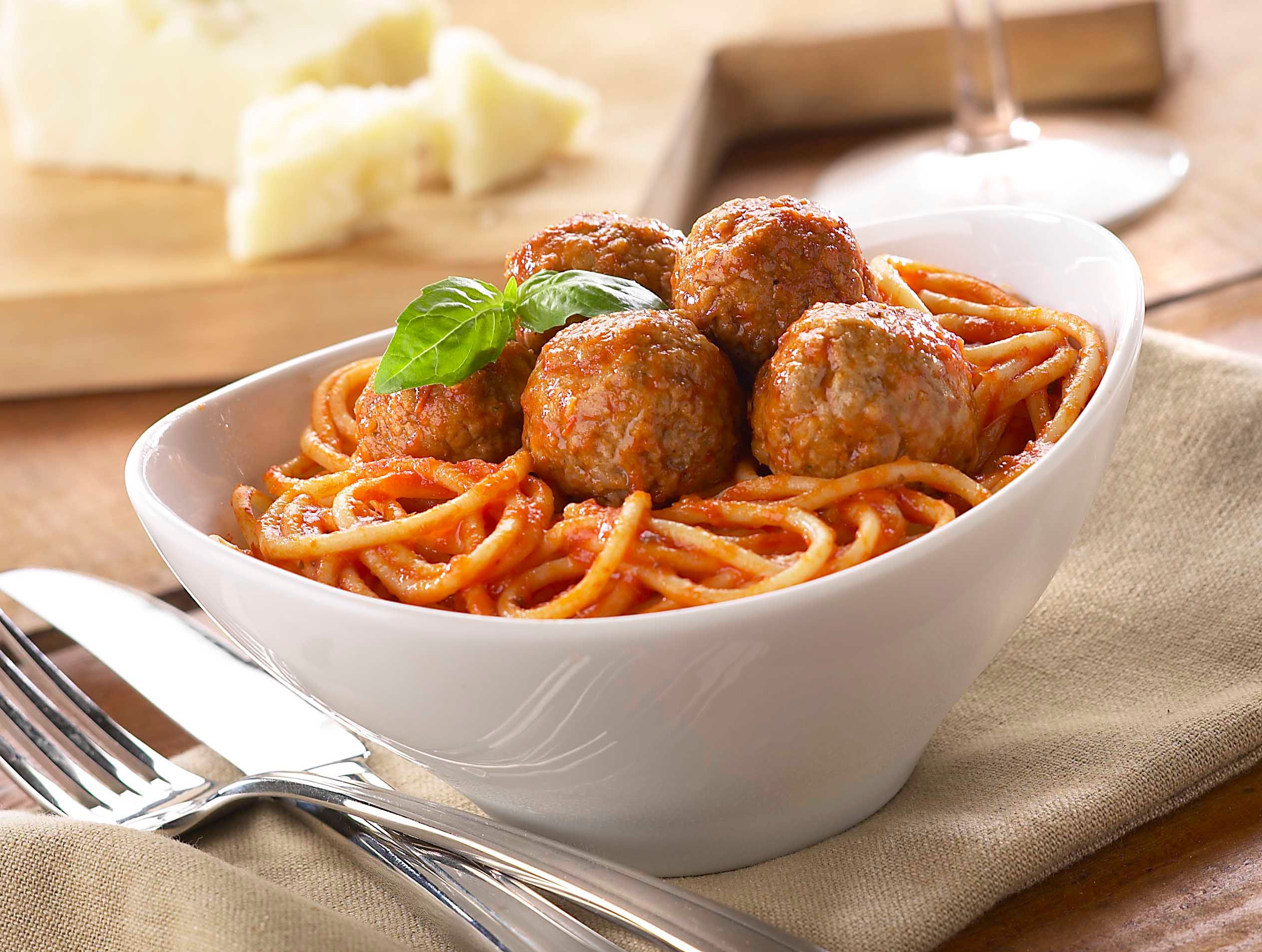 Italian Village Oven Baked Beef Meatballs, 10 Pound