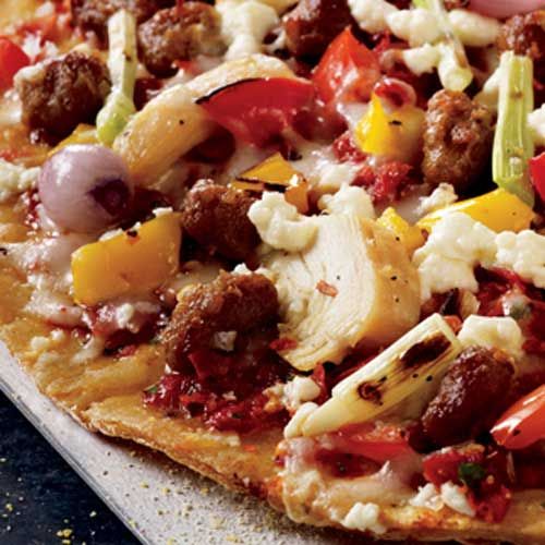 Bonici Parbaked 14 Inch Thin Pizza Crust, 8.8 Ounce -- 40 Per Case