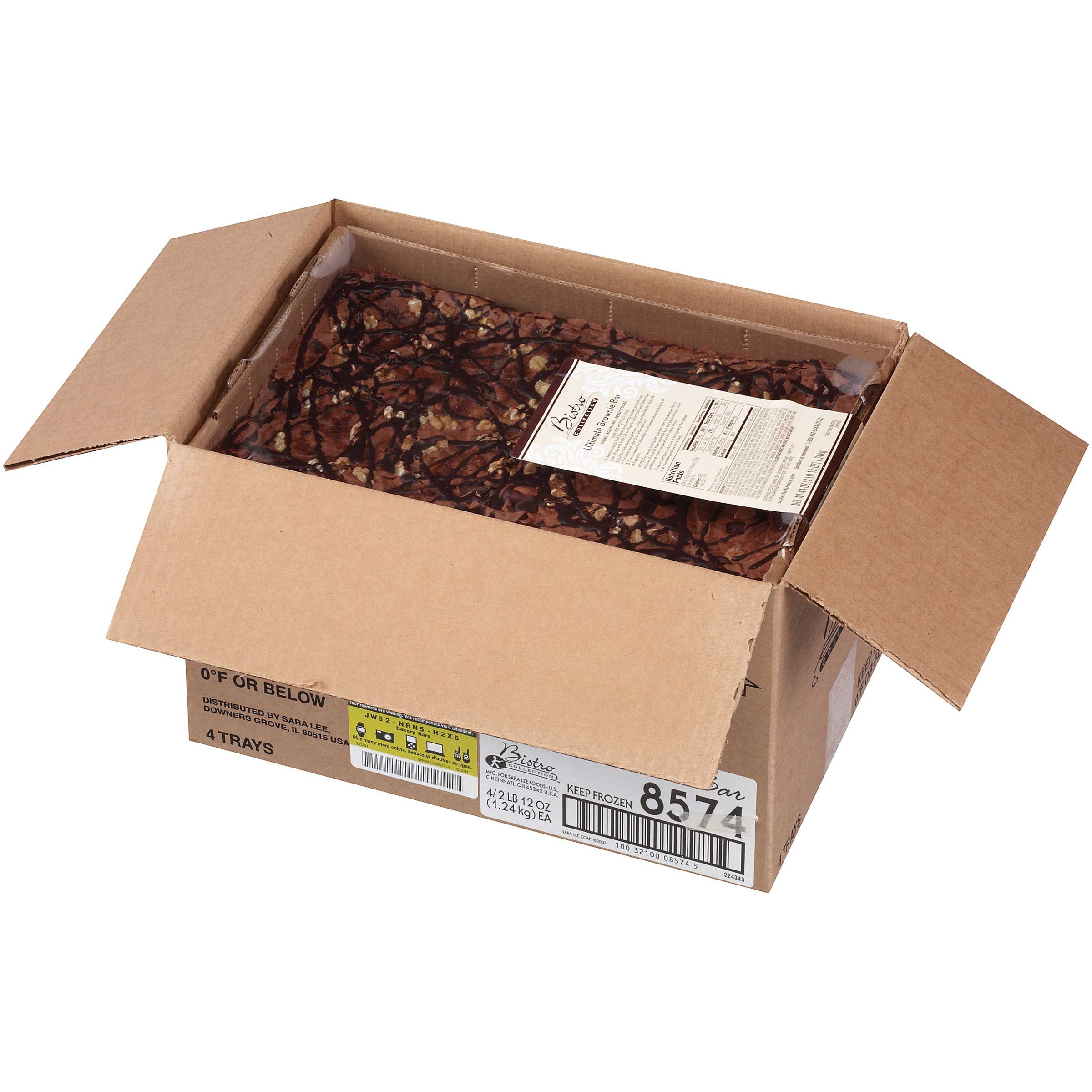 Bistro Collection Ultimate Brownie Dessert Bar, 44 Ounce -- 4 Per Case