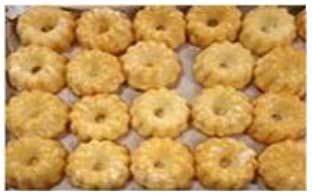 Muffin Town Mini Angel Food Cake, 1.25 Ounce -- 80 Per Case