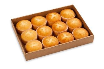 Brill Pacific White Cupcake, 4 Ounce -- 48 Per Case