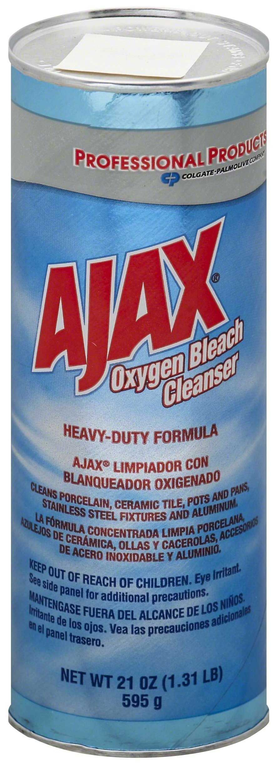 Ajax Oxygen Bleach Powder Cleanser, 21 Ounce -- 24 Per Case