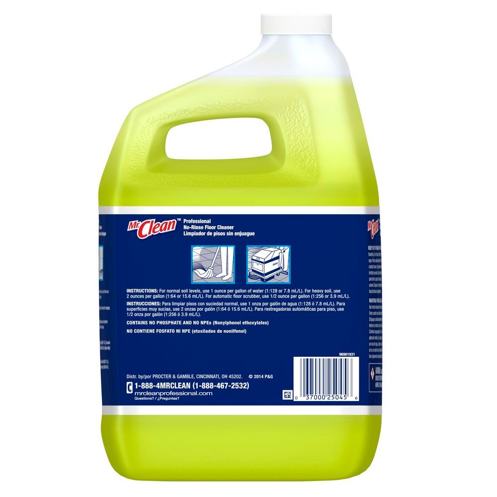 Mr Clean Professional Floor Cleaner, 1 Gallon -- 4 Per Case