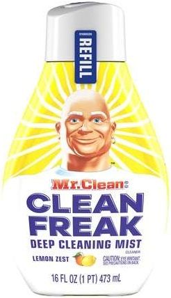 Mr. Clean Lemon Zest Clean Freak Deep Cleansing Mist Refill, 16 Fluid Ounce -- 6 Per Case
