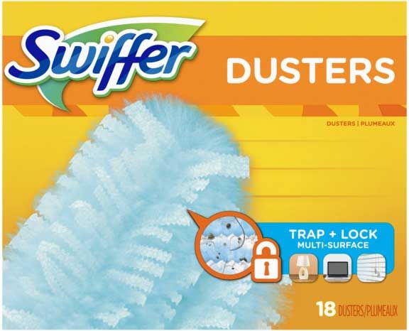 Swiffer Unscented Multi Surface Dusters Refill, 18 Count -- 4 Per Case