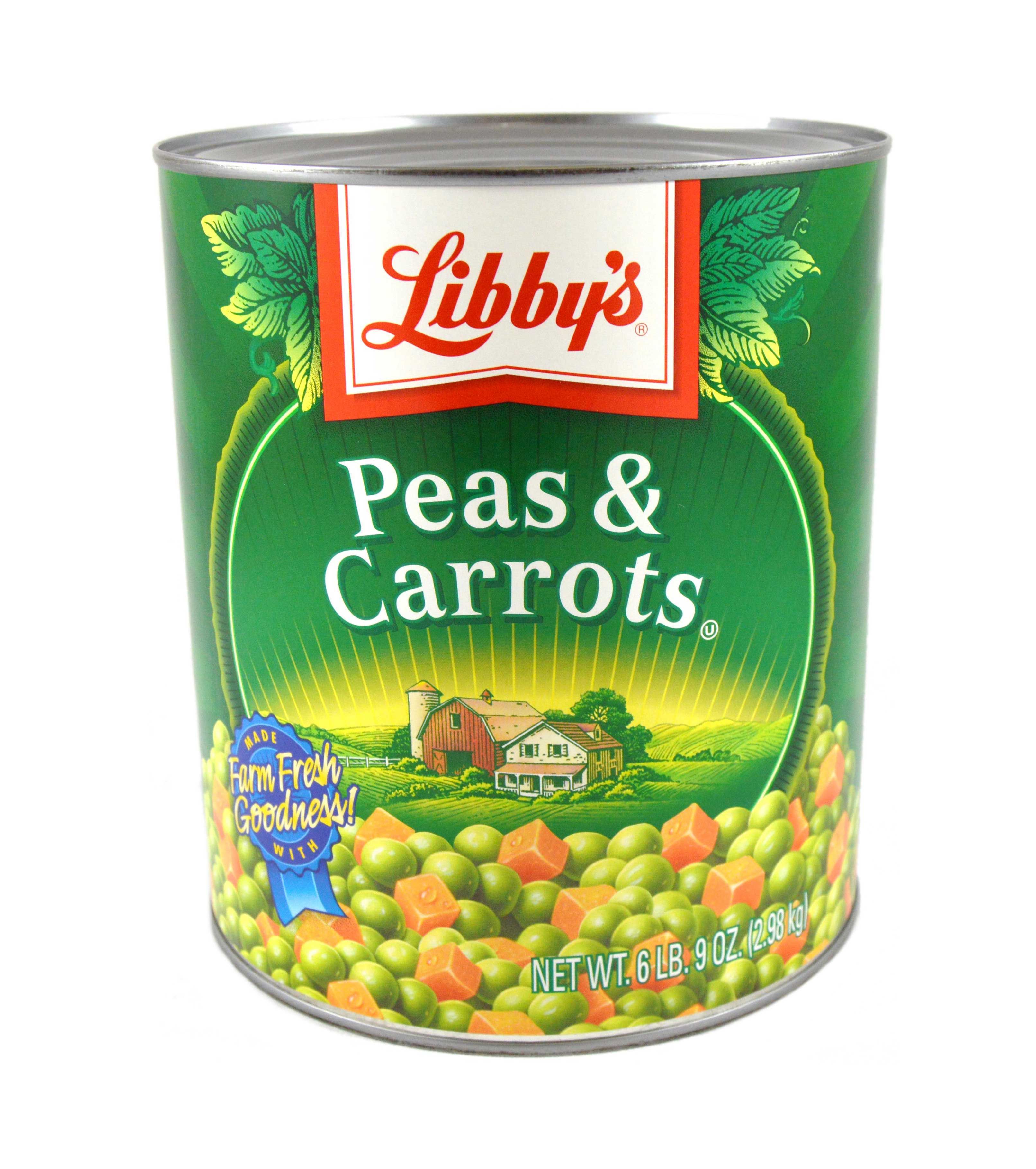 Libby's Peas And Carrots, No. 10 Can -- 6 Per Case