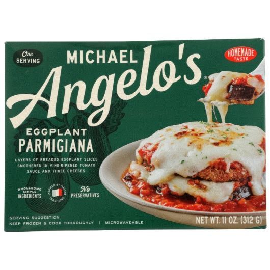 Michael Angelos Gourmet Foods Eggplant Parmigiana, 11 Ounce -- 8 Per Case