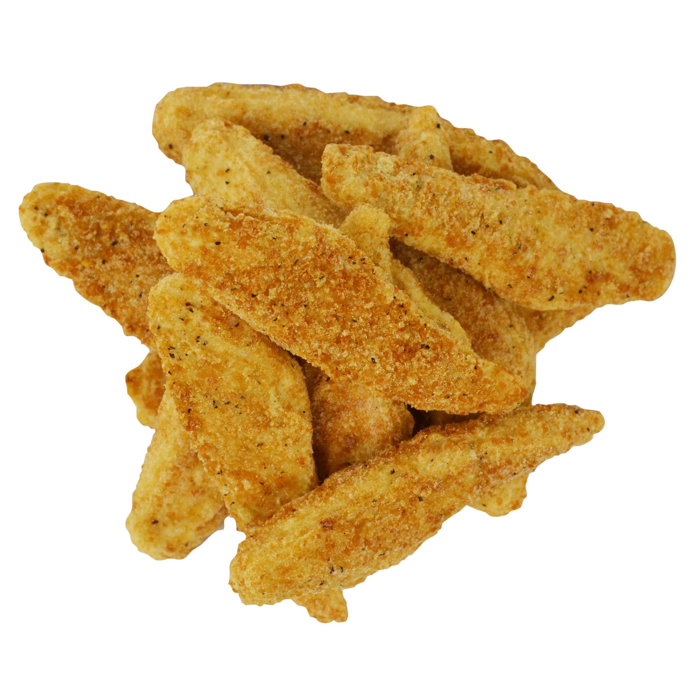 Brakebush Gluten Free Fully Cooked Breaded Chicken Breast Strips, 5 Pound -- 2 Per Case