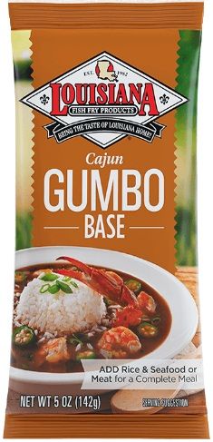 Louisiana Fish Fry Cajun Gumbo Base, 5 Ounce -- 24 Per Case