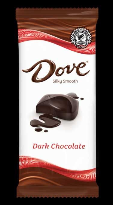 Dove Dark Chocolate Bar, 3.3 Ounce -- 12 Per Case