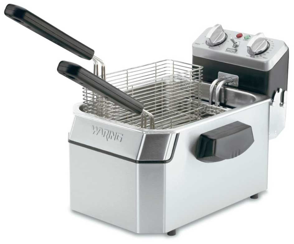 Waring Commercial Heavy Duty Deep Fryer, 10 Pound