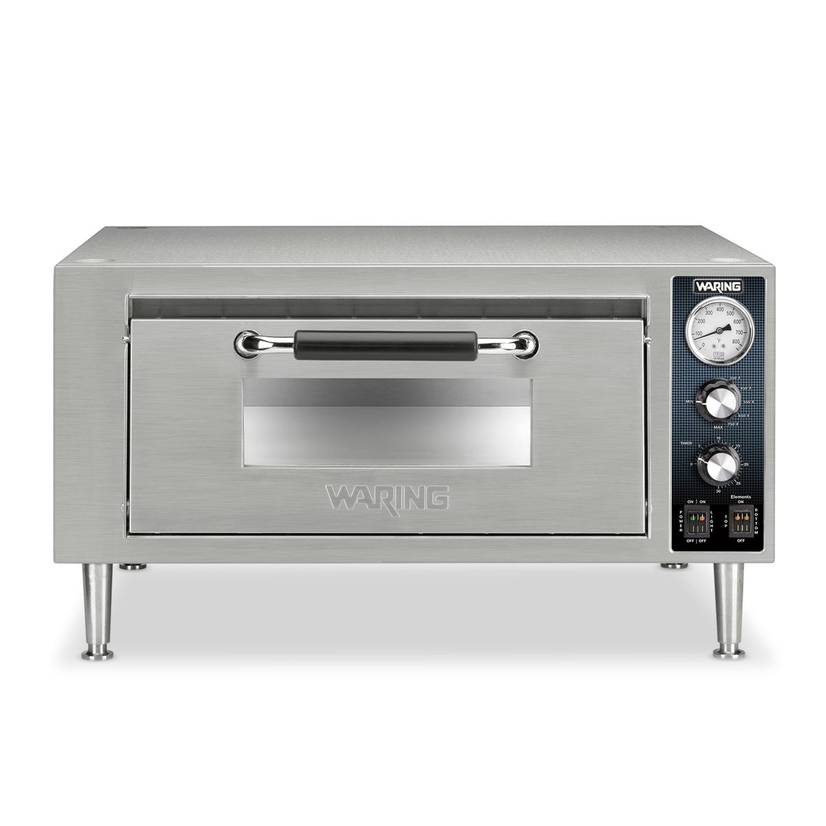 Waring Commercial Single Deck Pizza Oven, 12 X 26 X 16 Inch
