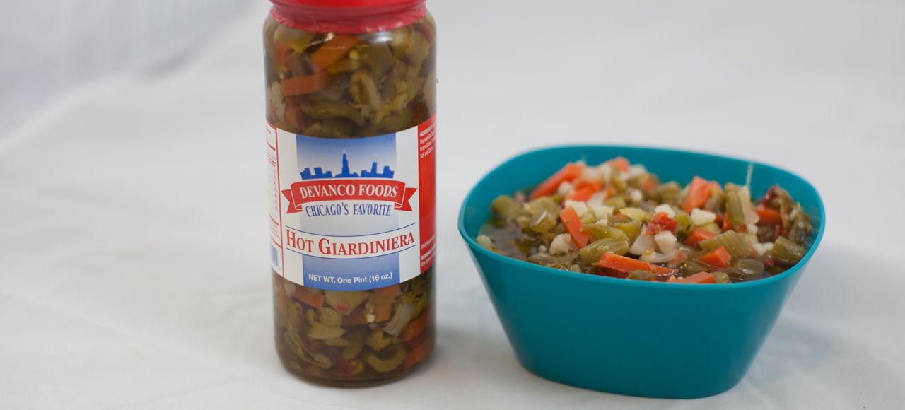 Devanco Hot Giardiniera -- 4 Per Case