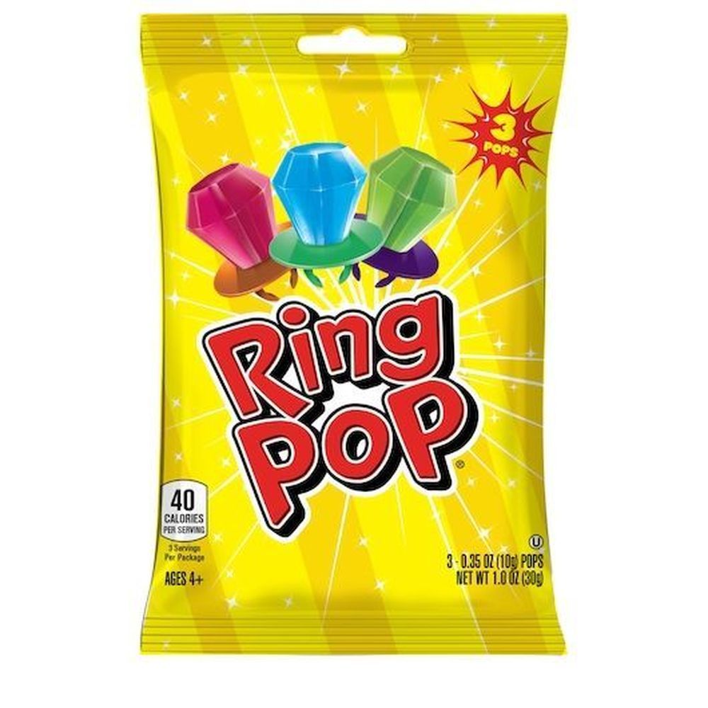 Ring Pop Topps Pop, 1 Ounce -- 12 Per Case