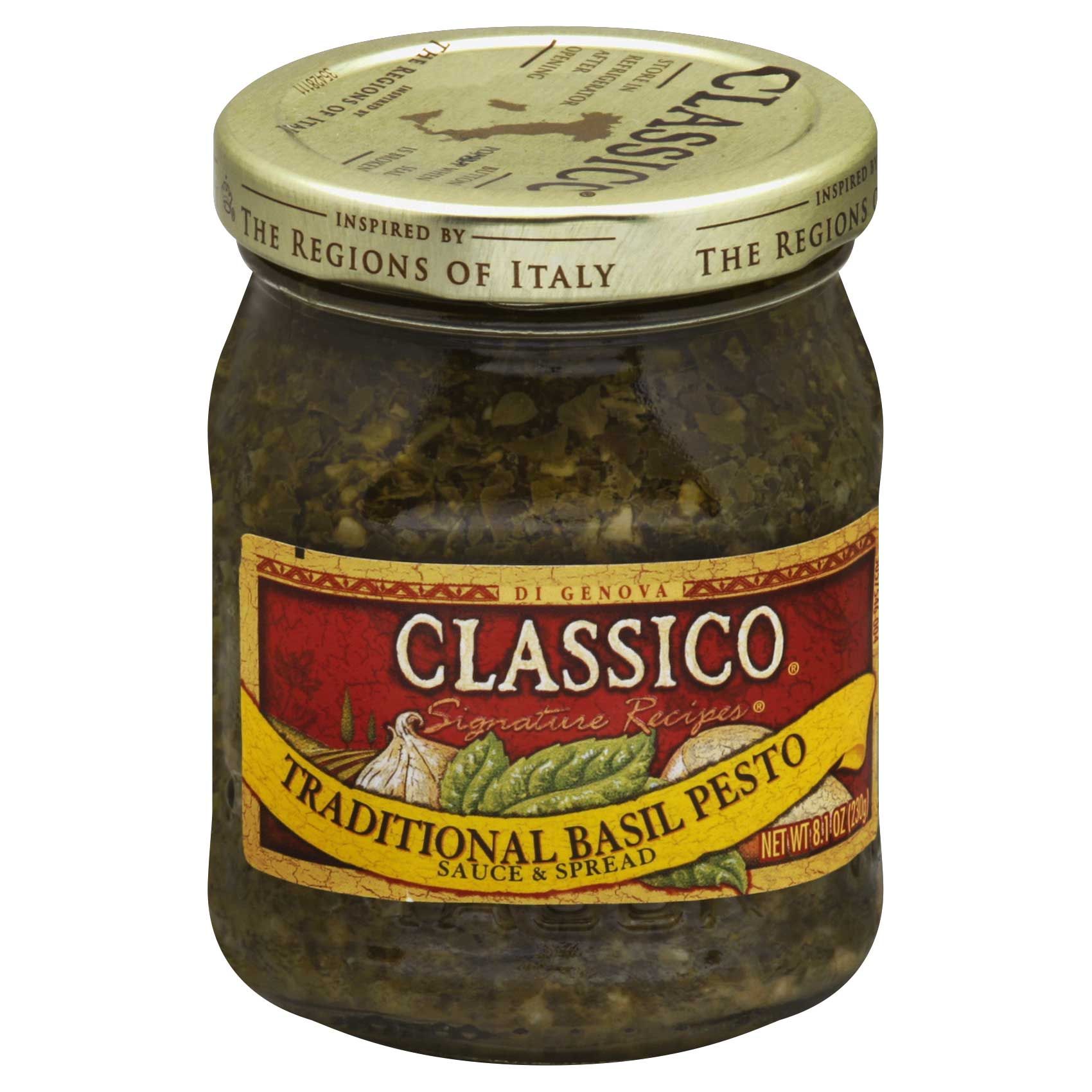 Classico Creations Traditional Basil Pesto Duos Sauce, 8.1 Ounce -- 12 Per Case