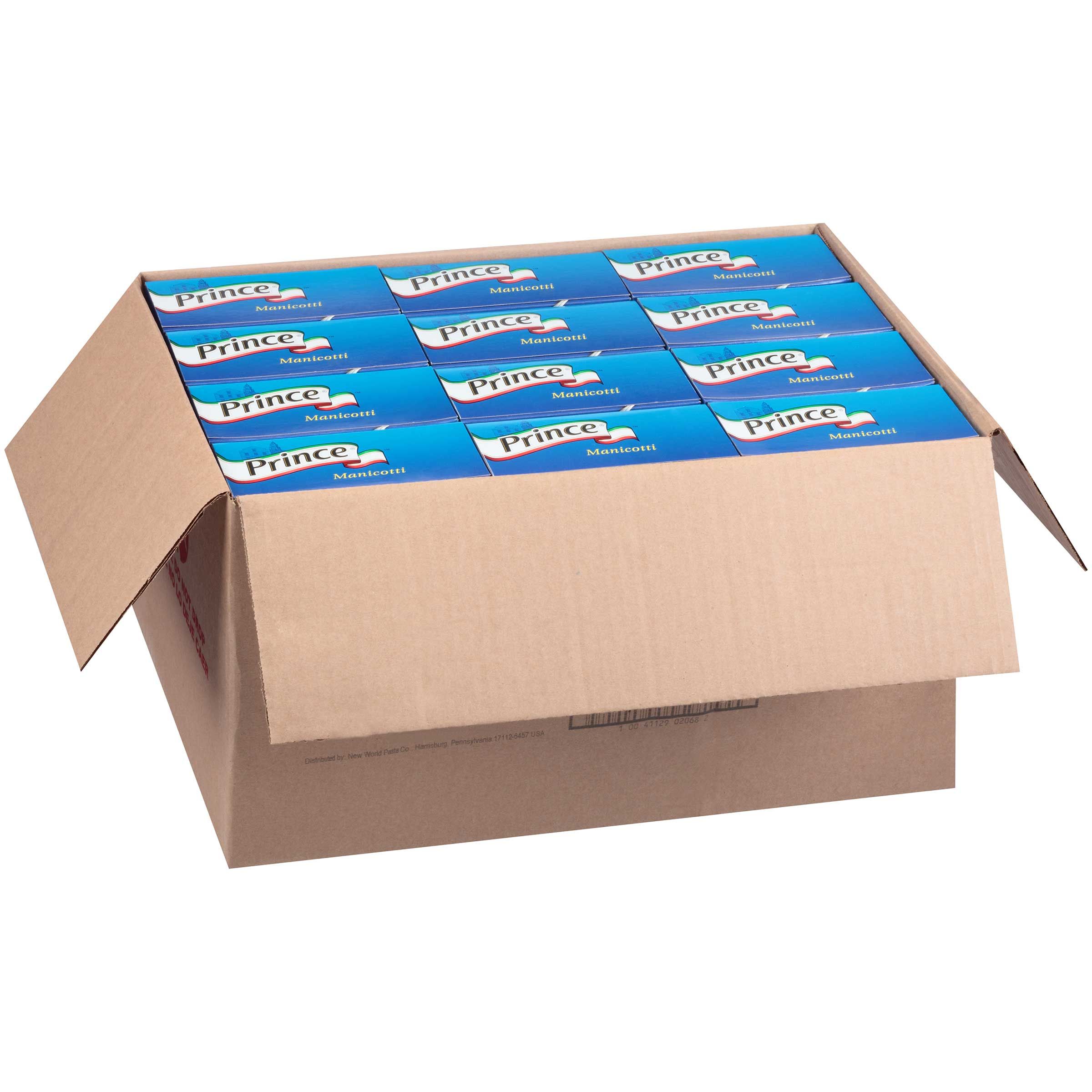 Prince Manicotti Pasta, 8 Ounce -- 12 Per Case