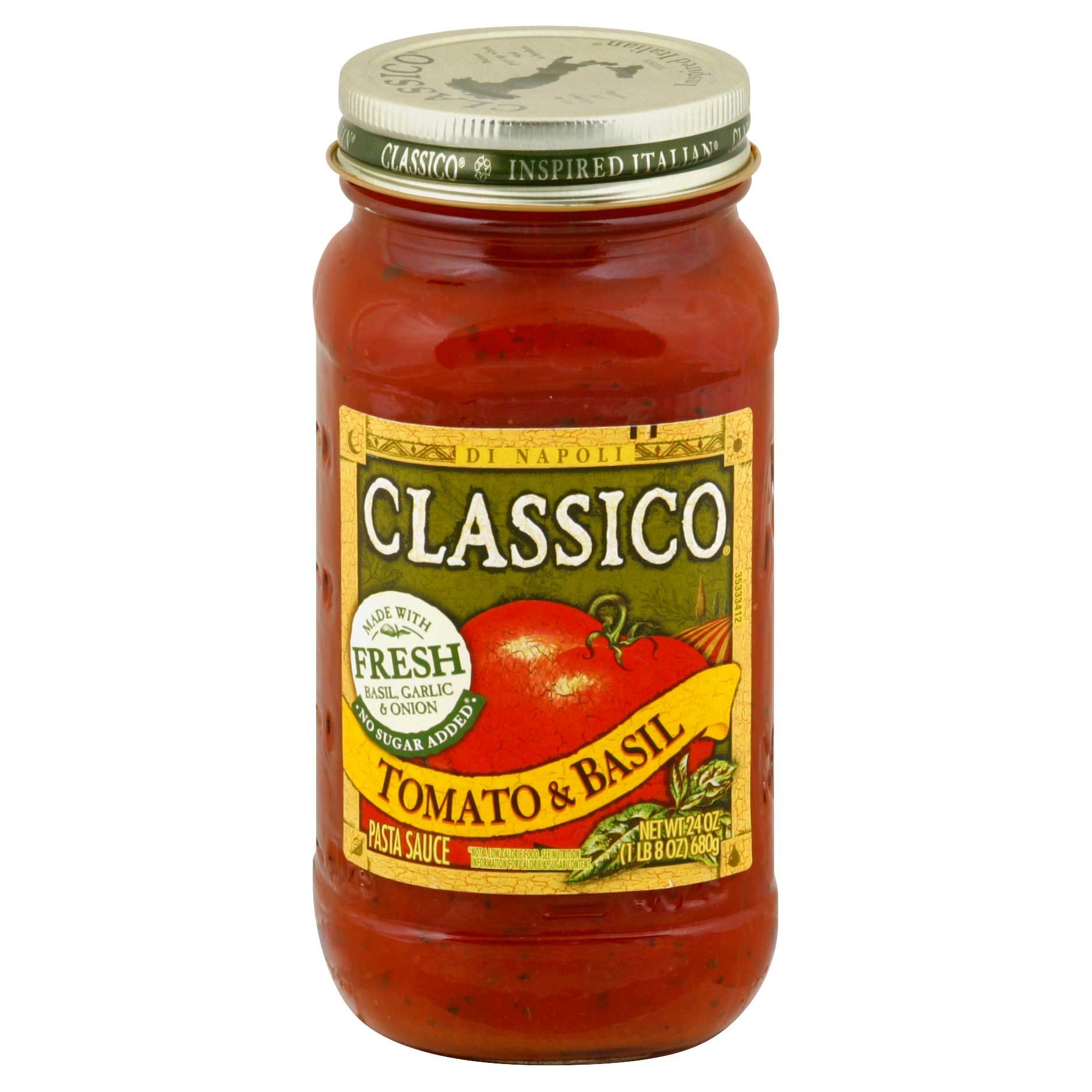 Classico Tomato & Basil Sauce, 24 Ounce -- 12 Per Case