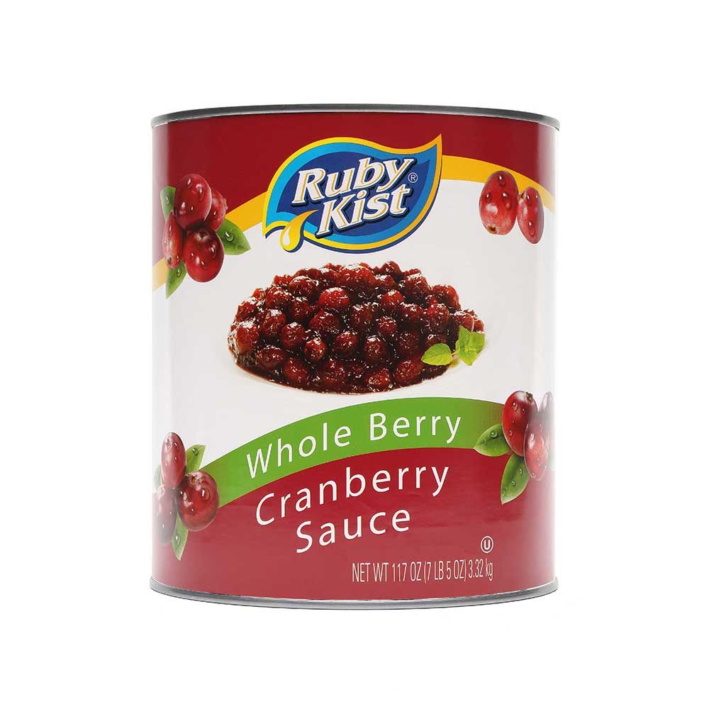 Ruby Kist Cranberry Sauce Whole, 117 Ounce -- 6 Per Case