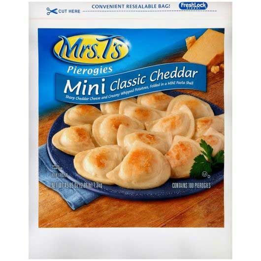 Mrs. T's Mini Potato And Cheese Pierogi -- 400 Per Case