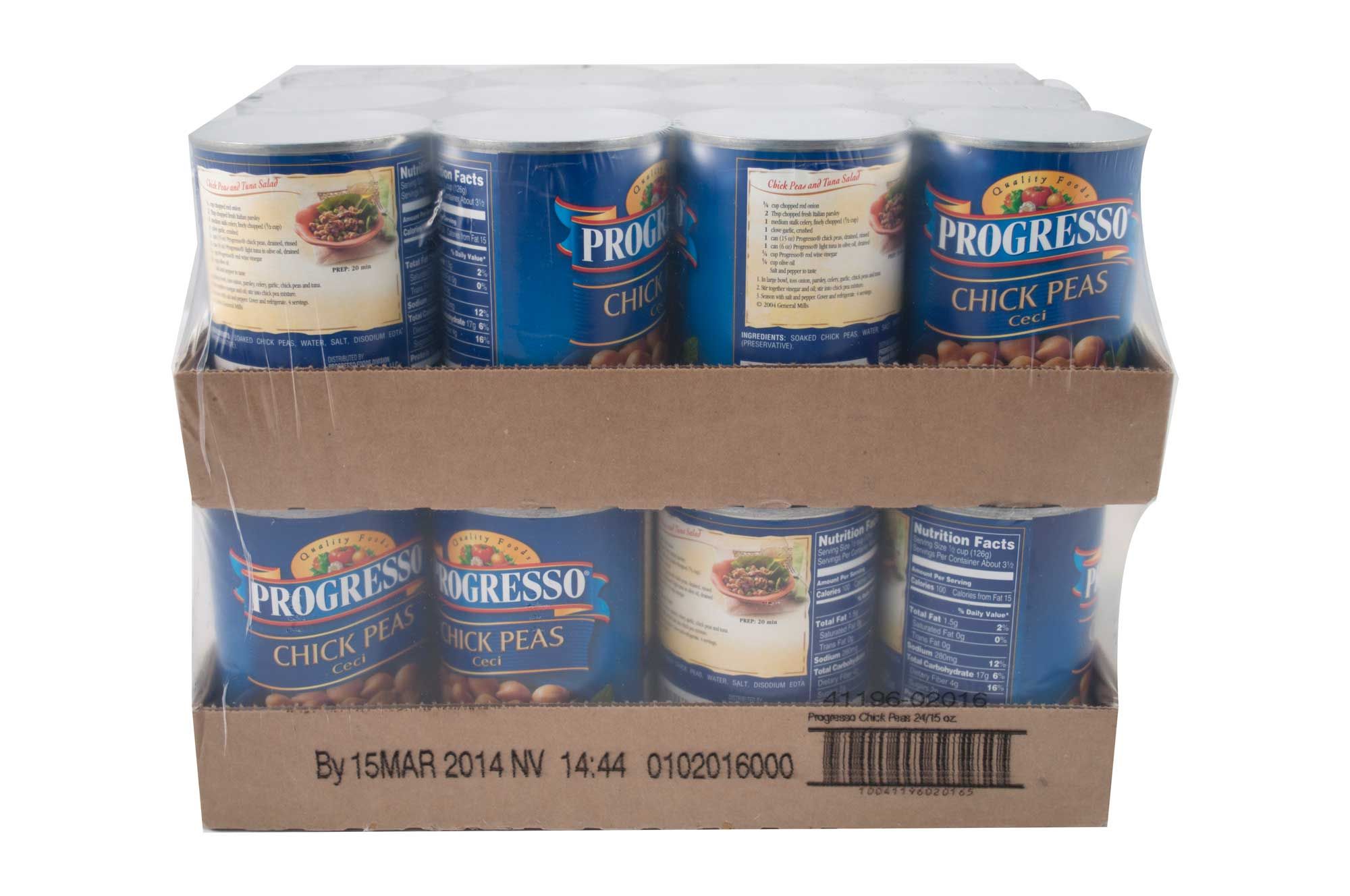 Progresso Chick Peas Beans, 15 Ounce -- 24 Per Case
