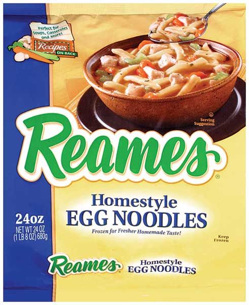 Reames Raw Homestyle Egg Noodles, 24 Ounce -- 8 Per Case