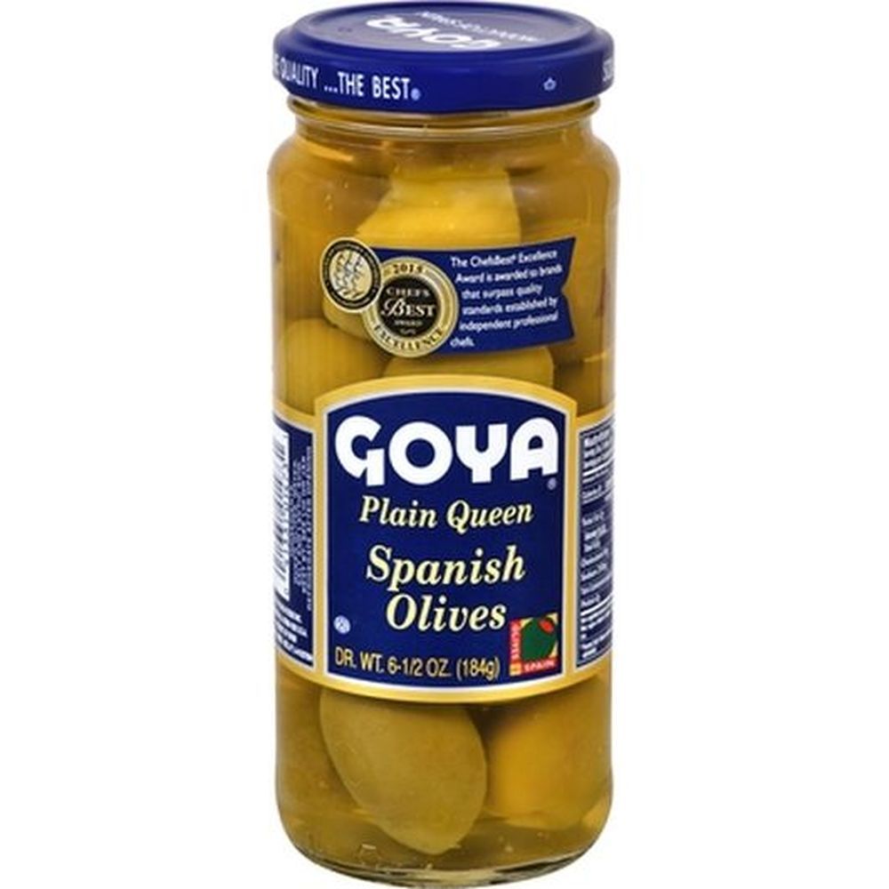 Goya Jumbo Spanish Olives, 6.5 Ounce -- 24 Per Case
