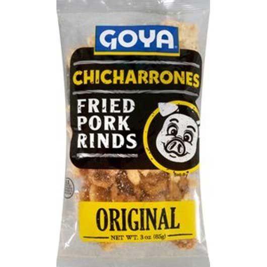 Goya Pork Rind, 3 Ounce -- 12 Per Case