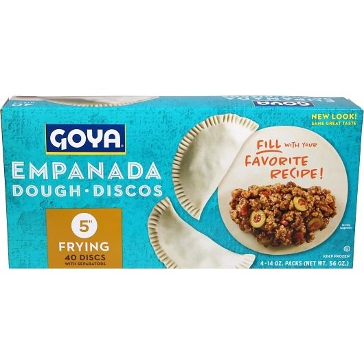 Goya Empanada Disco Dough, 5.6 Ounce -- 10 Per Case