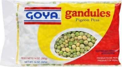 Goya Green Pigeon Peas, 14 Ounce -- 24 Per Case