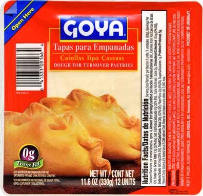 Goya Tapas Criolla Empanada, 11.6 Ounce -- 16 Per Case