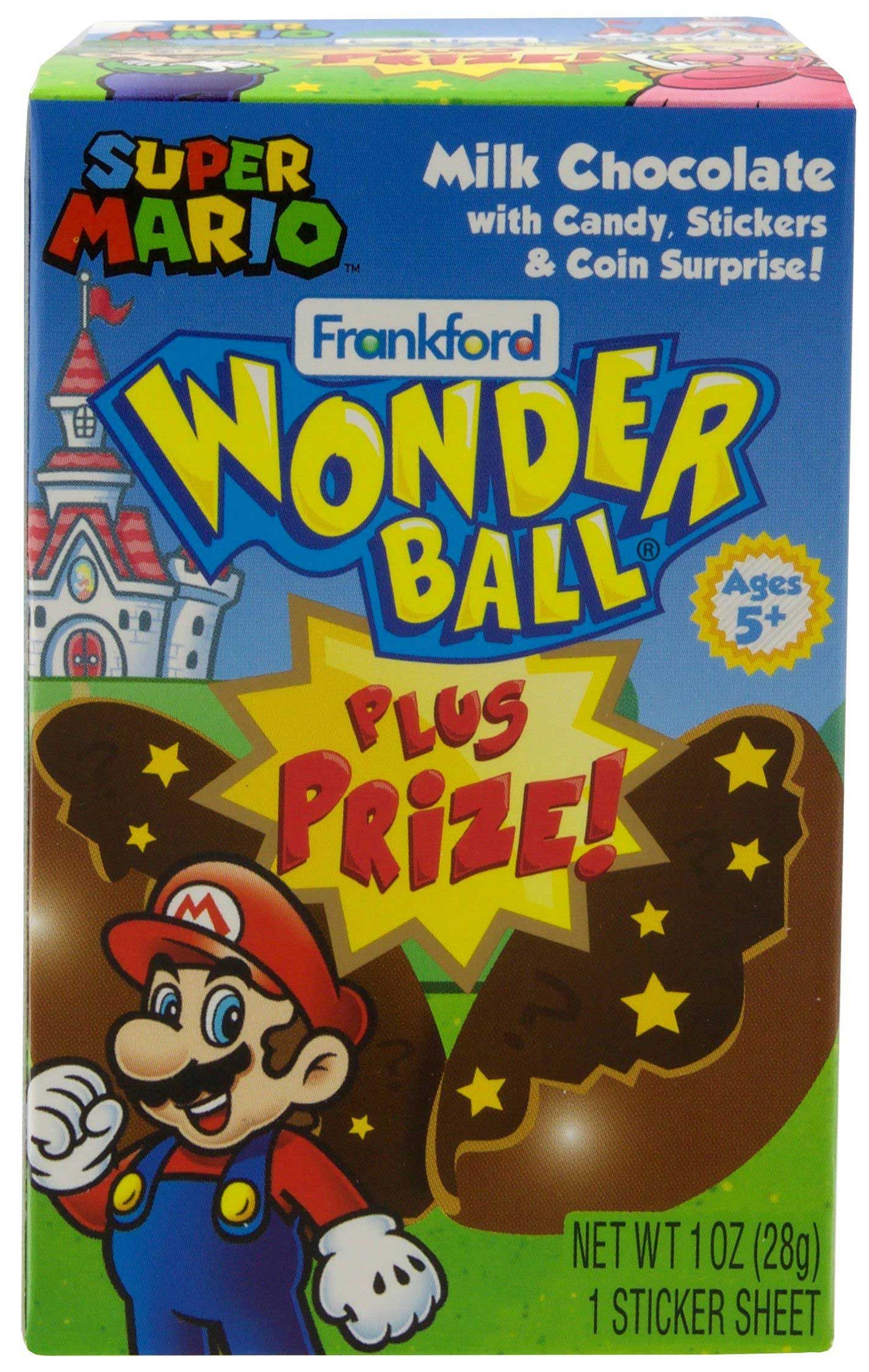 Frankford Super Mario Wonder Ball Candy, 1 Ounce -- 120 Per Case