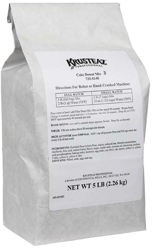 Krusteaz Professional Donut Mix, 5 Pound -- 1 Each