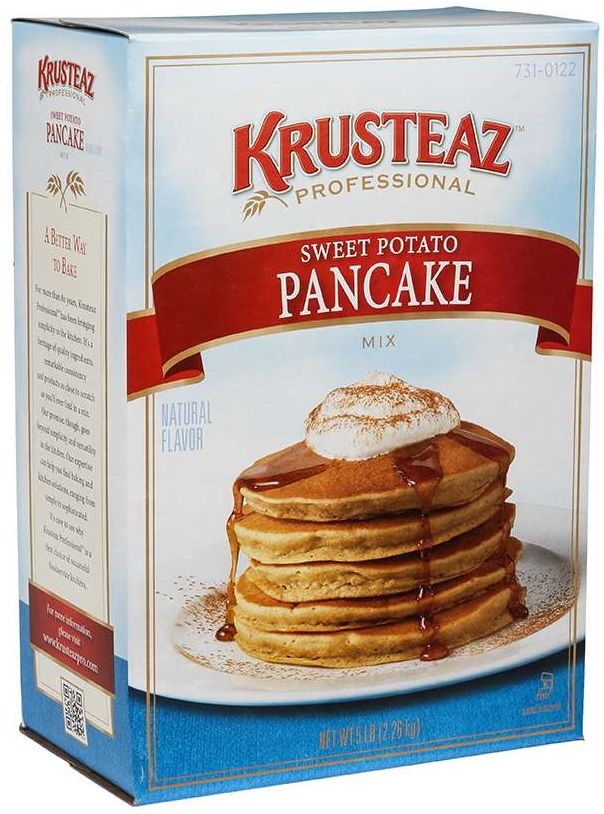 Krusteaz Professional Sweet Potato Pancake Mix, 5 Pound -- 1 Each