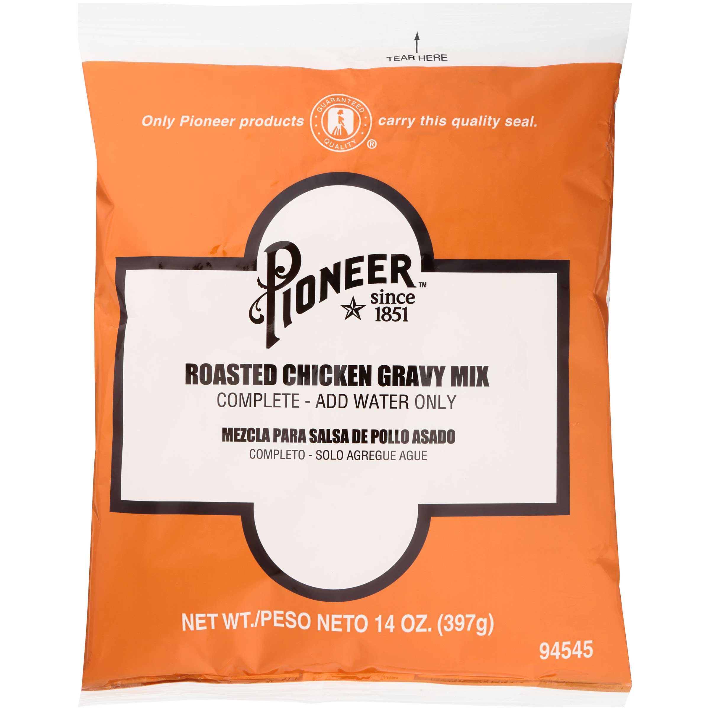 Pioneer Roasted Chicken Gravy Mix, 14 Ounce -- 6 Per Case