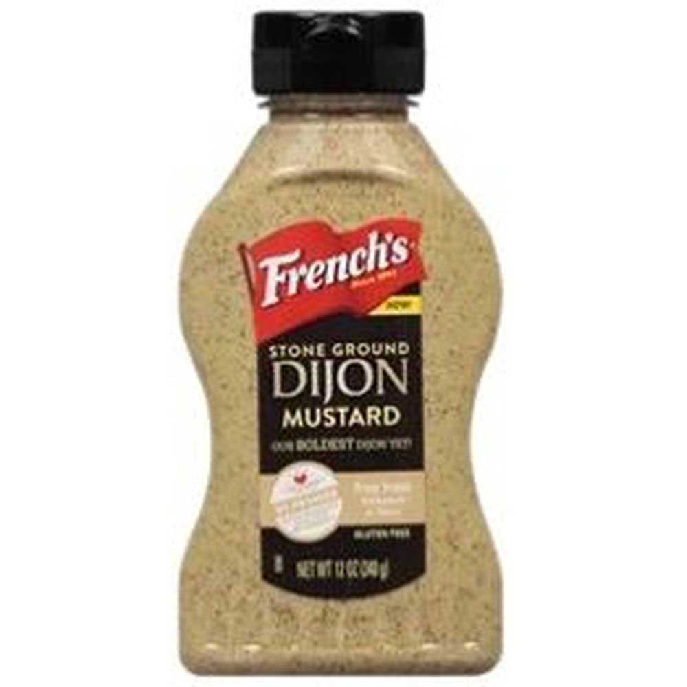 French's Stone Ground Dijon Mustard, 12 Ounce -- 8 Per Case