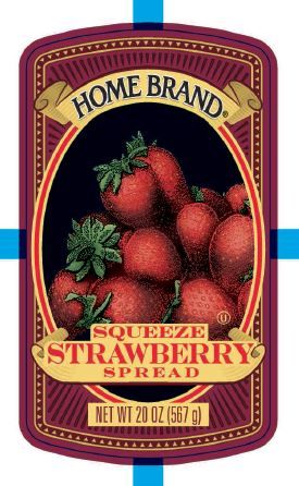Carriage House Home Brand Squeeze Strawberry Spread, 20 Ounce -- 12 Per Case