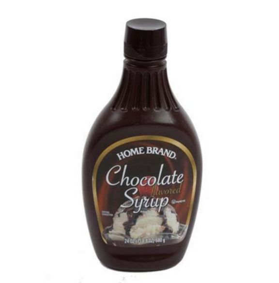 Home Brand Chocolate Syrup, 24 Ounce -- 12 Per Case